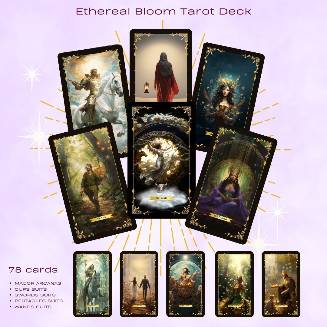 The Ethereal Bloom Tarot Deck